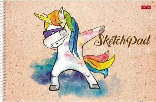 Альбом для рисования "Единорог", 40 л.