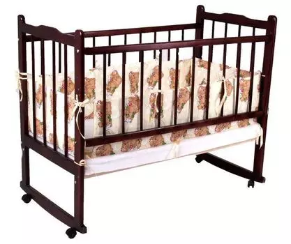 Бортик противоударный "Спящие мишки", 4 части