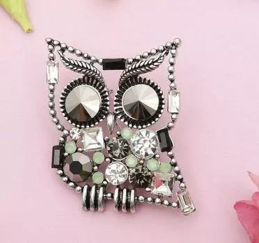 Брошь "Сова"