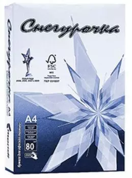 Бумага офисная "Снегурочка", 500 листов, А4