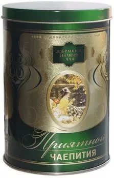 Чай черный "Приятного чаепития". Избранное из моря чая, жесть (100 г)