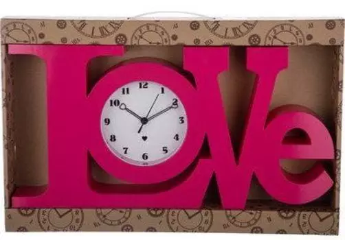 Часы настенные кварцевые "Love"