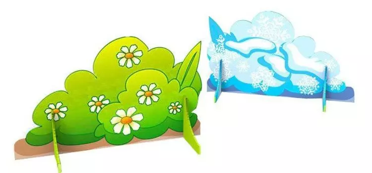 Декорация "Куст"