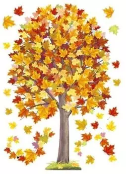 Декорация оформительская "Осенний клен"