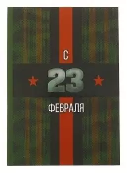 Ежедневник "С 23 Февраля", 80 л.