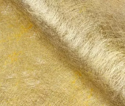 Фетр ламинированный металлизированный, золотой
