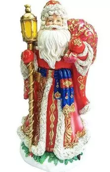Фигурка новогодняя "Дед Мороз с подарками"