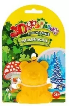 Формочка 3D "Медвежка"