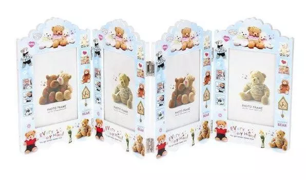 Фоторамка на 4 фото "Медвежатки"