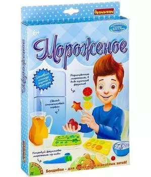 Французские опыты "Науки с Буки. Мороженое", 5 экспериментов