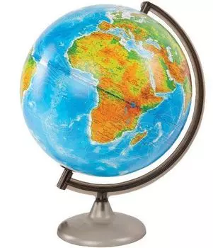 Глобус физико-политический, 320 мм