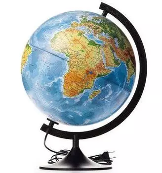 Глобус Земли "Классик", политический, с подсветкой, 320 мм