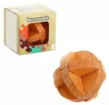 Головоломка-мини №7, деревянная