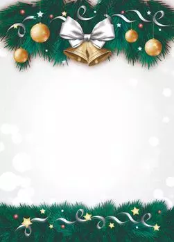 Грамота-рамка с новогодним дизайном