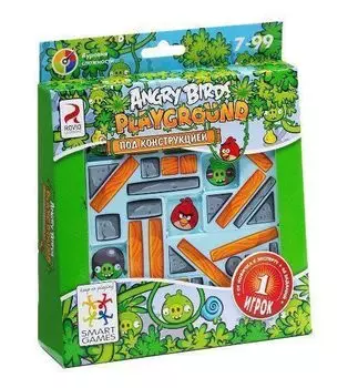 Игра логическая Angry Birds "Playground. Под конструкцией"