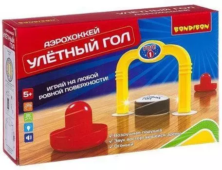Игра настольная "Аэрохоккей. Улётный гол"