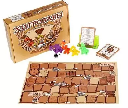 Игра настольная "Хитрованы на Олимпийских играх"