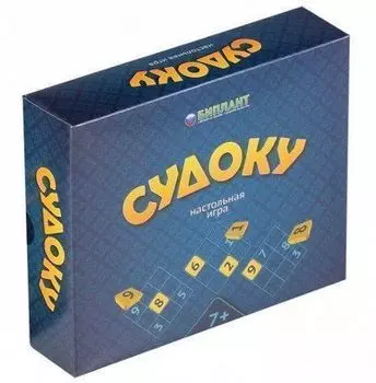 Игра настольная "Эрудит". Судоку