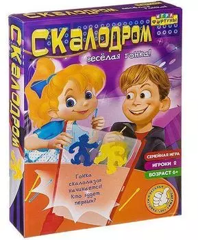 Игра настольная семейная "Скалодром. Веселая гонка"