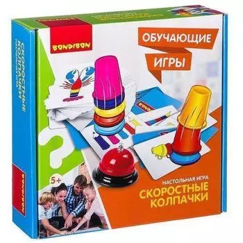Игра настольная "Собери колпачки"