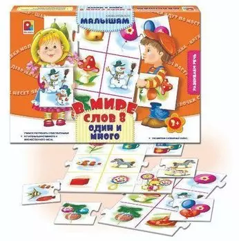 Игра настольная "В мире слов-8. Один и много"