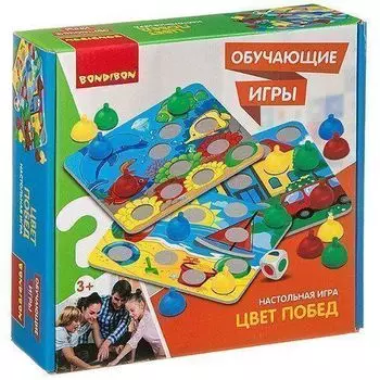Игра обучающая Bondibon "Цвет побед"