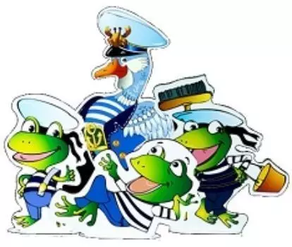 Игровой комплект "Гусь и Лягушки", 4 шт. Развивающие игры Воскобовича