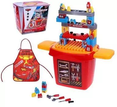 Игровой набор "Мастер", Тачки, 46 предметов