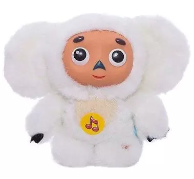Игрушка мягкая Мульти-Пульти "Чебурашка белый", музыкальная