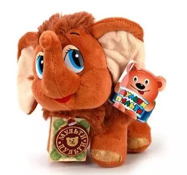 Игрушка мягкая Мульти-Пульти "Мамонтенок"