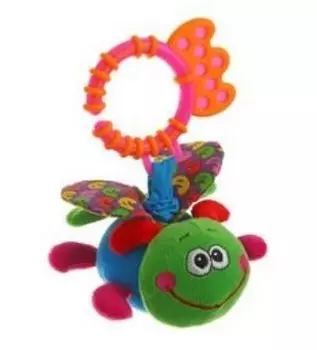 Игрушка мягкая развивающая Bondibon "Стрекоза"
