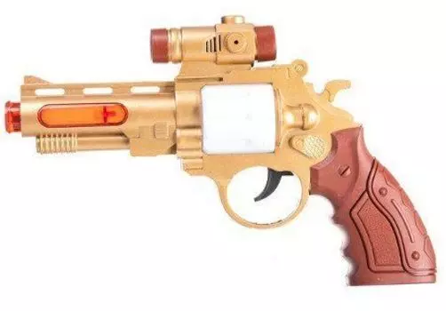 Игрушка "Револьвер на батарейках. Звездный арсенал"