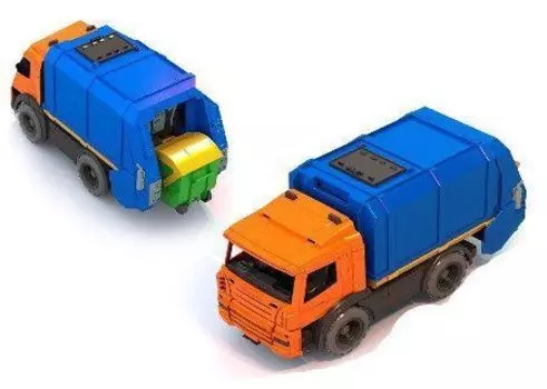 Игрушка "Спецтехника. Мусоровоз"