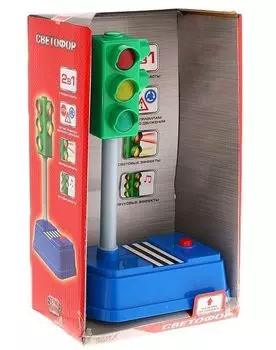 Игрушка "Светофор", на батарейках