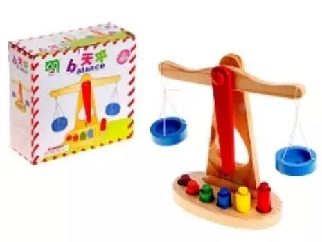 Игрушка "Весы с гирями"