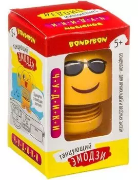Игрушка-забава Bondibon "Танцующий на пружинке". Эмодзи крутой