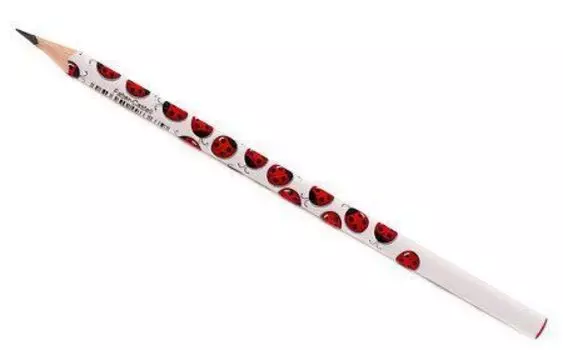 Карандаш чернографитный "Божья коровка"