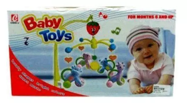 Карусель музыкальная заводная