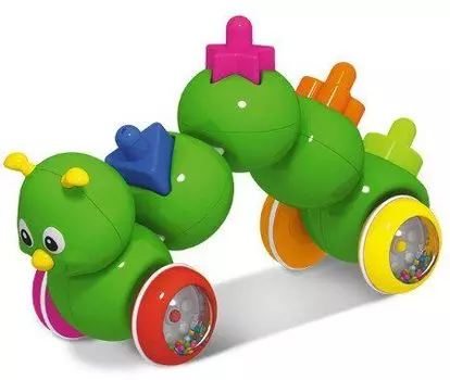 Каталка-сортер "Гусеничка"