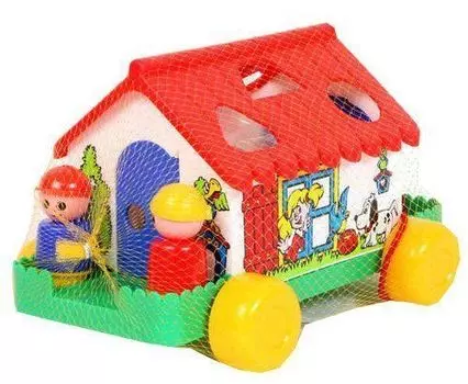 Каталка-сортер "Игровой дом"