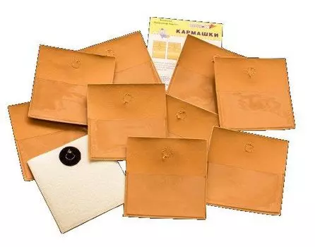 Комплект "Кармашки", 10 шт. Развивающие игры Воскобовича