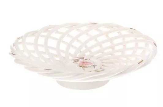 Конфетница "Кнопка", белая