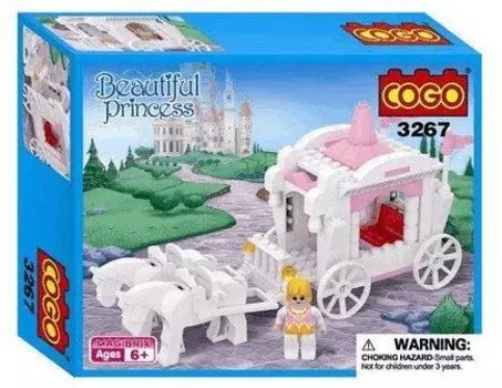 Конструктор "Карета", 99 деталей