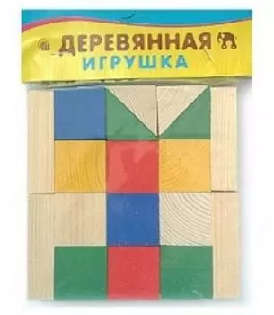 Конструктор развивающий "Деревянная игрушка"