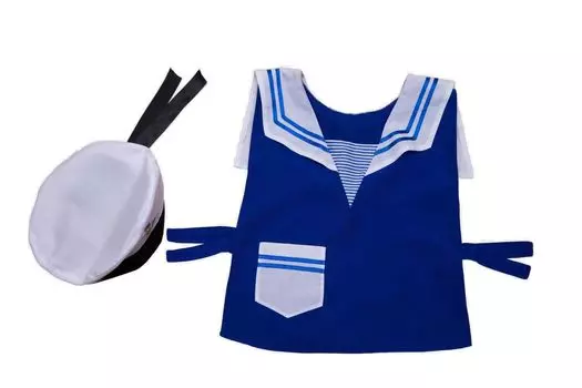 Костюм моряка (жилет, головной убор)