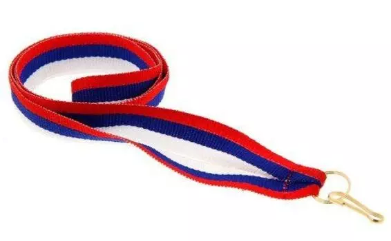 Лента для медали, триколор