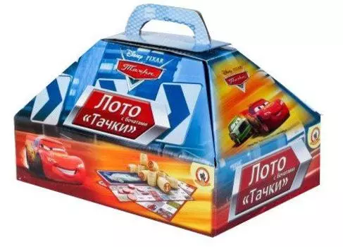 Лото детское "Тачки"