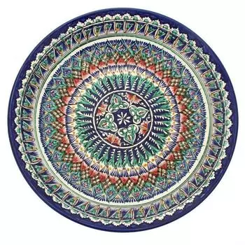 Ляган круглый "Риштанские узоры"