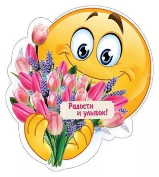 Магнит виниловый "Смайл"