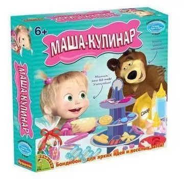 Маша и Медведь. Маша-кулинар. Французские научно-познавательные опыты Науки с Буки